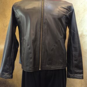 CAMPERA DE CUERO REVERSIBLE HOMBRE