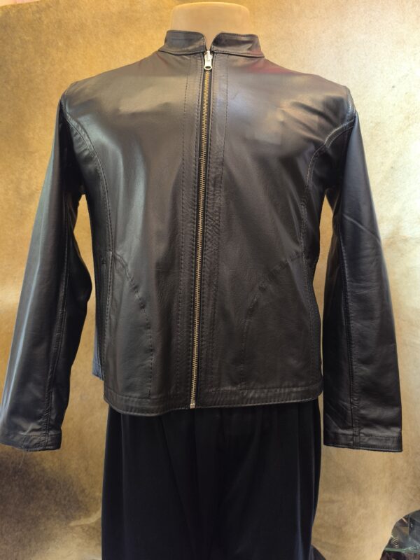 CAMPERA DE CUERO REVERSIBLE HOMBRE